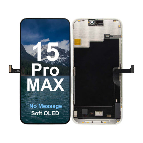 iPhone 15 Pro Max Display Soft OLED No Message