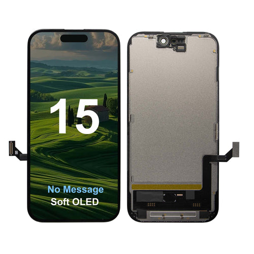 iPhone 15 Display Soft OLED No Message